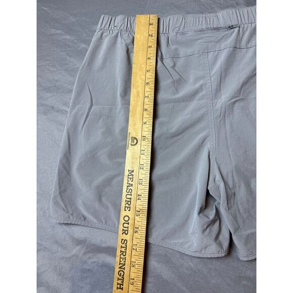 Abercrombie Fitch Shorts Mens Extra Large Gray Stretch - Picture 4 of 7